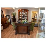 Wood console, china cabinet, china