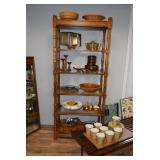 Shelf, serve ware, dishes