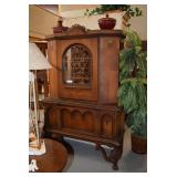 Vintage wood cabinet