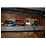 Vintage clock radios, iron