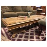 Long rectangular coffee table 