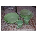 Green dishes