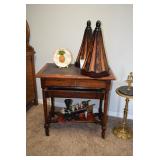 Side Tables and Sconces