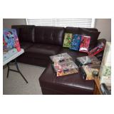 Leather Sectional