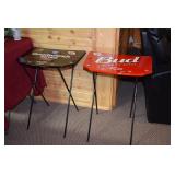 Goodwrench & Bud Tray Tables