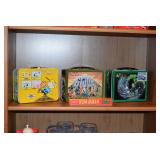 Lunch Boxes Peanuts, GI Joe & The Hulk