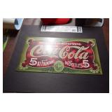 Collectible Metal Sign- Coca Cola