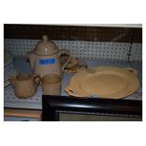 Serving Platter, Pitcher, Creamer and Sugar