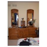 Dresser w 2 Mirrors