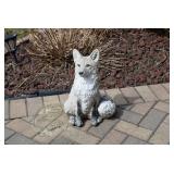 Outdoor Fox Figurine
