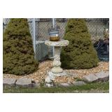 Outdoor Bird Bath/Feeder
