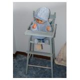 Doll & Highchair