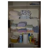 Linens and Cleaning Supplies