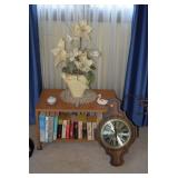 Bookstand & Clock & Plant