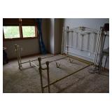 White Metal Bed Frame