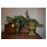Planters with Greenery