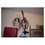 Cooler, Extension Cords, & Weed Wacker