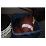 Sports Balls & Tub