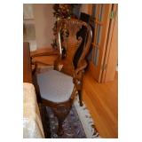 Baker Furniture Large Dining Room Table W/Leaves, 10 Chairs, & Table Pad