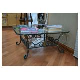 Glass & Metal Coffee Table