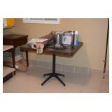 Table with Home Accessories