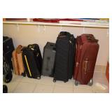 Assorted Suitcases