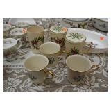 Lenox Holiday Dimension Collection Cups