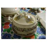 Bowl with Lid & Ladle