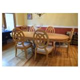 Najarian Dining room table and 6 chairs 