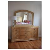 Bedroom Dresser W/Mirror