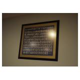 Notre Dame wall plaque 