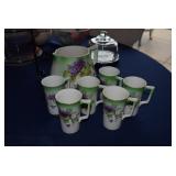 Pitcher & Cups