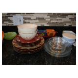 Assorted Plates & Bowls