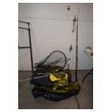 Fishing net, poles & Accessories