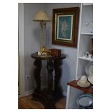Side Table & Lamp & Art