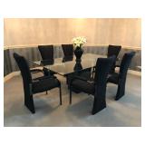 dining table and chairs