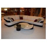 leather sectional