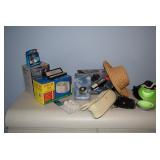 jewelry cleaner, hair blower