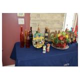 glass bottles/home decor