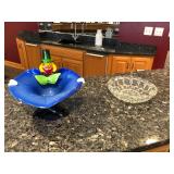 glass dish/home decor