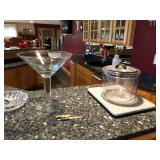 martini glass/ice bucket