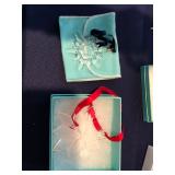 crystal snowflake ornaments