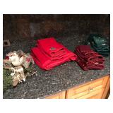 christmas towels/floral
