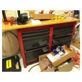 assorted garage items