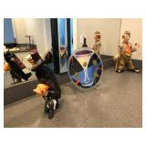 wine bottle holder/plate/figurine