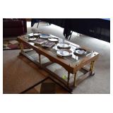 Coffee Table & Collector Plates