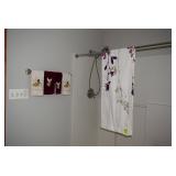 Shower Curtain & Towels