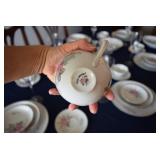 China Dish Set-Rose Bouquet
