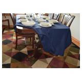 Dining Room Set, 6 Chairs,& Rose Bouquet China Dish Set