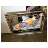 Michelob Golden Draft Mirror